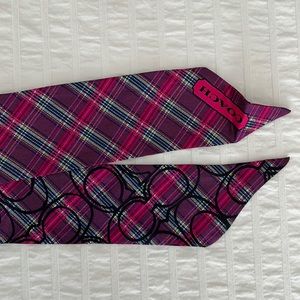 Plaid Coach hair tie